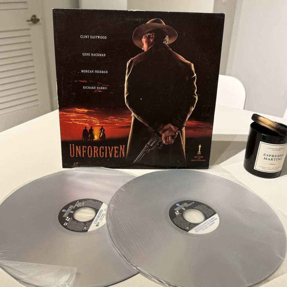 Unforgiven (1992) LaserDisc Widescreen Edition - Picture 2 of 3